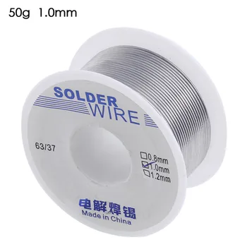 1mm Rosin Core Solder 63/37 Tin Lead Line Flux Soldering Welding Iron Wire 50g
1mm Rosin Core Solder 63/37 Tin Lead Line Flux Soldering Welding Iron Wire 50g