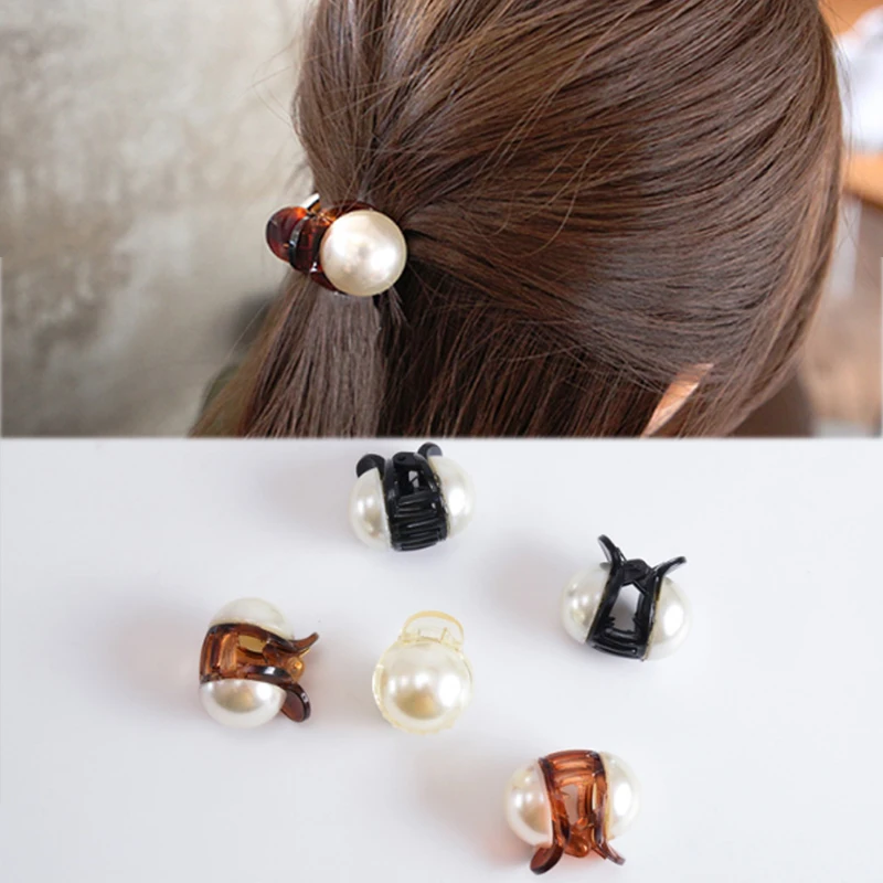 Hot 1PC Pearls Small Hair Claws Hairpins Hair Ornaments Hair Clip Shiny Rhinestone Hair Crab For Women Girl Accessories
Hot 1PC Pearls Small Hair Claws Hairpins Hair Ornaments Hair Clip Shiny Rhinestone Hair Crab For Women Girl Accessories