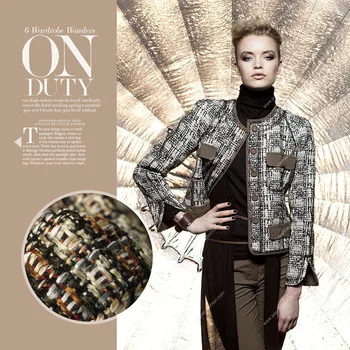 Wool tweed fabric width150cm -420GSM
Wool tweed fabric width150cm -420GSM