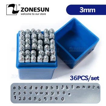 ZONESUN 36PCS Jewelry Metal Stamps Alphabet Set A-Z Heart Symbol Leather Punch Die Case Craft Stamping Tools Steel Metal Tool
ZONESUN 36PCS Jewelry Metal Stamps Alphabet Set A-Z Heart Symbol Leather Punch Die Case Craft Stamping Tools Steel Metal Tool