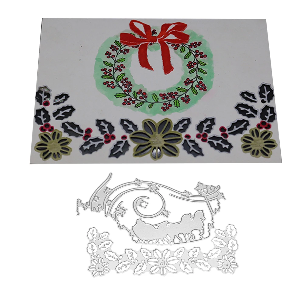 Swovo Carriage garland Metal Cutting Dies Stencil for DIY Scrapbooking Paper Cards Making Decorative Crafts Supplies New 2018
Swovo Carriage garland Metal Cutting Dies Stencil for DIY Scrapbooking Paper Cards Making Decorative Crafts Supplies New 2018