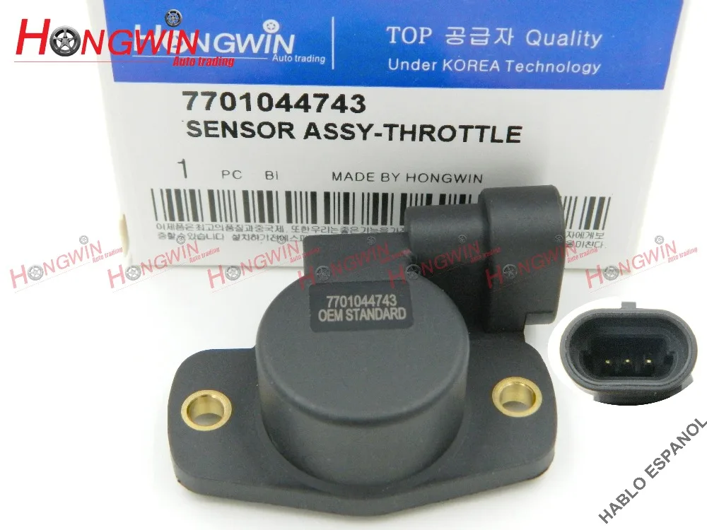 7701044743 Throttle Position Sensor (TPS Sensor) Fits Renault Fiat Clio Magane Scenic Fait Alfa-Romeo Lancia 7714824 77077710
7701044743 Throttle Position Sensor (TPS Sensor) Fits Renault Fiat Clio Magane Scenic Fait Alfa-Romeo Lancia 7714824 77077710