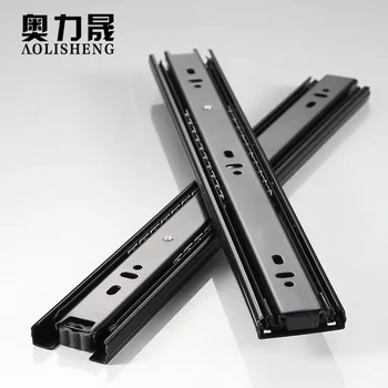 Drawer Slide Rail 4-24 Inch Ball Bearing Three Fold Full Extended Furniture Hardware
Drawer Slide Rail 4-24 Inch Ball Bearing Three Fold Full Extended Furniture Hardware