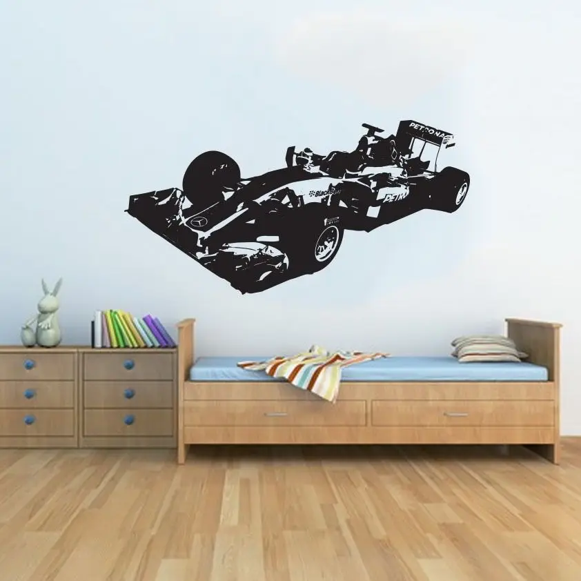 Large Car F1 Formula Sports Car Classic Bedroom Wall Art Sticker Decor Game Vinyl Decal for kids rooms Boys Living Mural D810
Large Car F1 Formula Sports Car Classic Bedroom Wall Art Sticker Decor Game Vinyl Decal for kids rooms Boys Living Mural D810