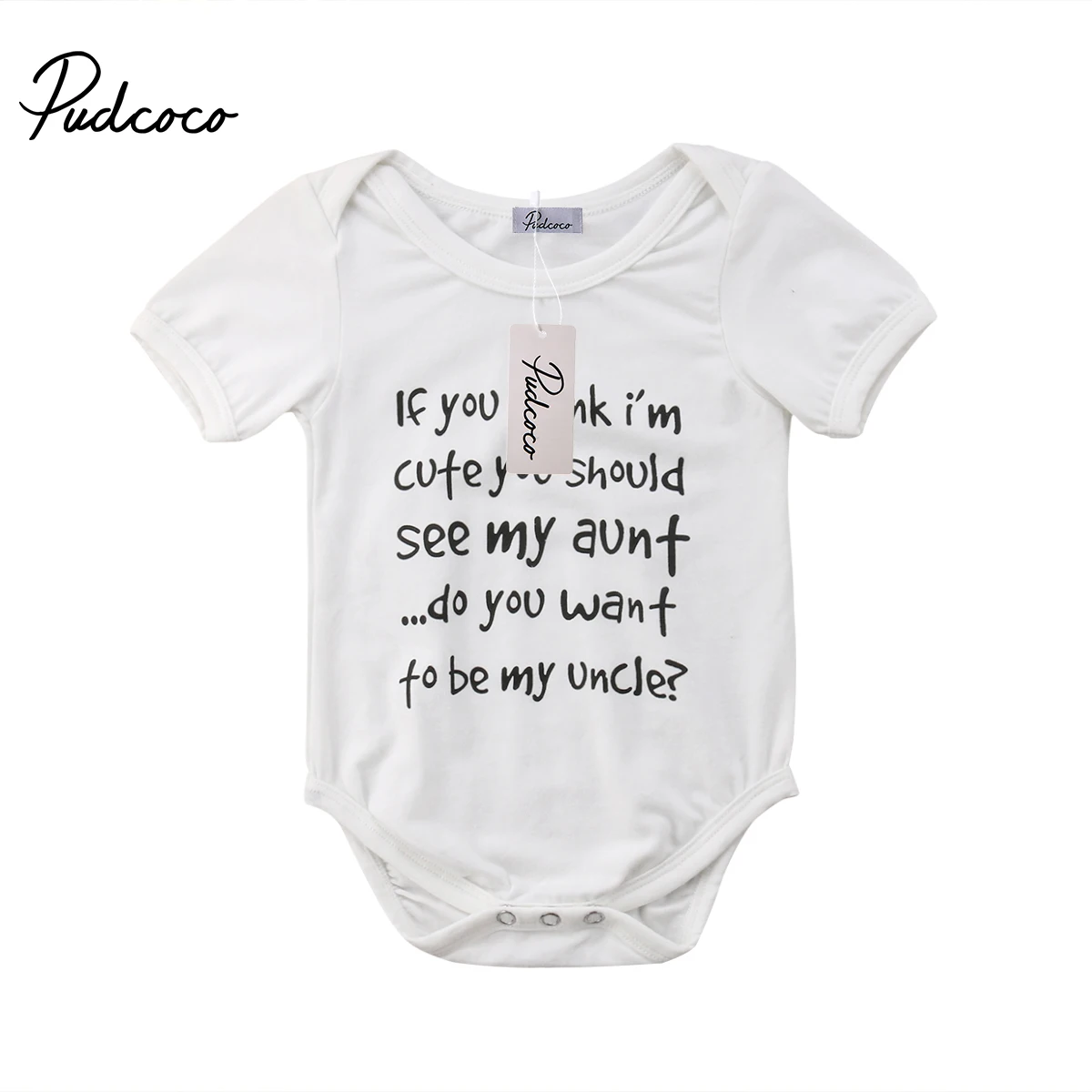2018 Brand New Toddler Infant Newborn Baby Boy Girl Summer Bodysuit Short Sleeve Jumpsuit Clothes Outfit Aunt Letter Sunsuit
2018 Brand New Toddler Infant Newborn Baby Boy Girl Summer Bodysuit Short Sleeve Jumpsuit Clothes Outfit Aunt Letter Sunsuit