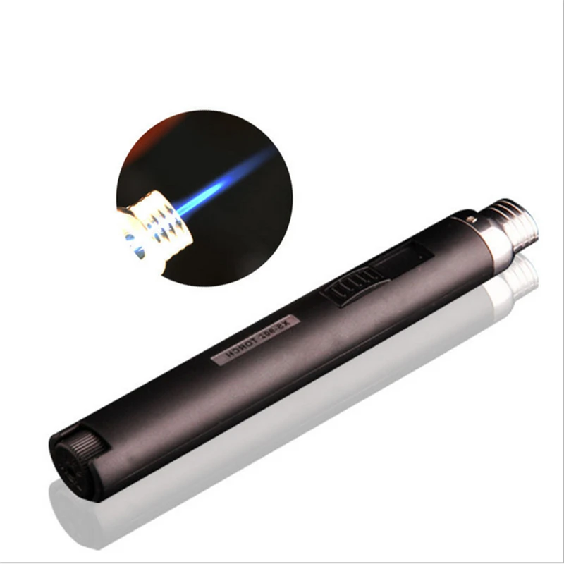 Cigarette accessories Professional Jet Flame Pencil Butane Gas Refillable Lighter
Cigarette accessories Professional Jet Flame Pencil Butane Gas Refillable Lighter