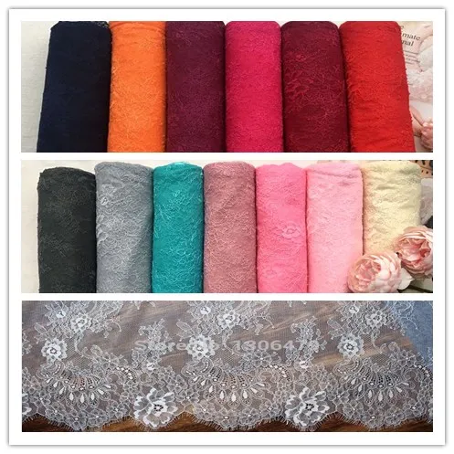 3 M/ Pcs Exquisite France Eyelash Lace Fabric White Handmade Diy Curtain Decorative 150CM Wide Clothes Accessories RS122
3 M/ Pcs Exquisite France Eyelash Lace Fabric White Handmade Diy Curtain Decorative 150CM Wide Clothes Accessories RS122
