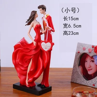 Marriage resinous figure engagement wedding wine cabinet betrothal and wedding Send boudoir honey home decoration Statues
Marriage resinous figure engagement wedding wine cabinet betrothal and wedding Send boudoir honey home decoration Statues