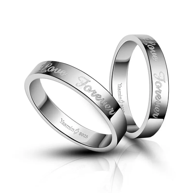 Fashion sterling silver forever love engagement ring. Solid 925 silver couple ring. Woman or man single ring. Wholesale jewelry
Fashion sterling silver forever love engagement ring. Solid 925 silver couple ring. Woman or man single ring. Wholesale jewelry