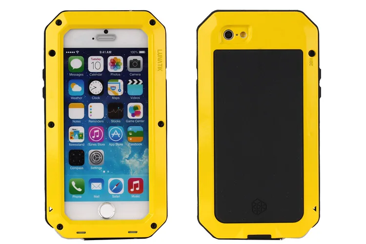Waterproof Shockproof Dust Gorilla Metal Aluminum Shell For Apple iPhone 4S 5 5S SE 6 6S 6 6S Plus 7 7 Plus Fashion Personality
Waterproof Shockproof Dust Gorilla Metal Aluminum Shell For Apple iPhone 4S 5 5S SE 6 6S 6 6S Plus 7 7 Plus Fashion Personality