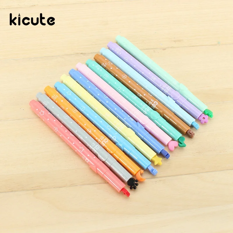 kICUTE New Arrival Unique Candy Color Stamp Highlighter Marker Pen For Reading DIY Scrapbooking Stationery School Supplies
kICUTE New Arrival Unique Candy Color Stamp Highlighter Marker Pen For Reading DIY Scrapbooking Stationery School Supplies