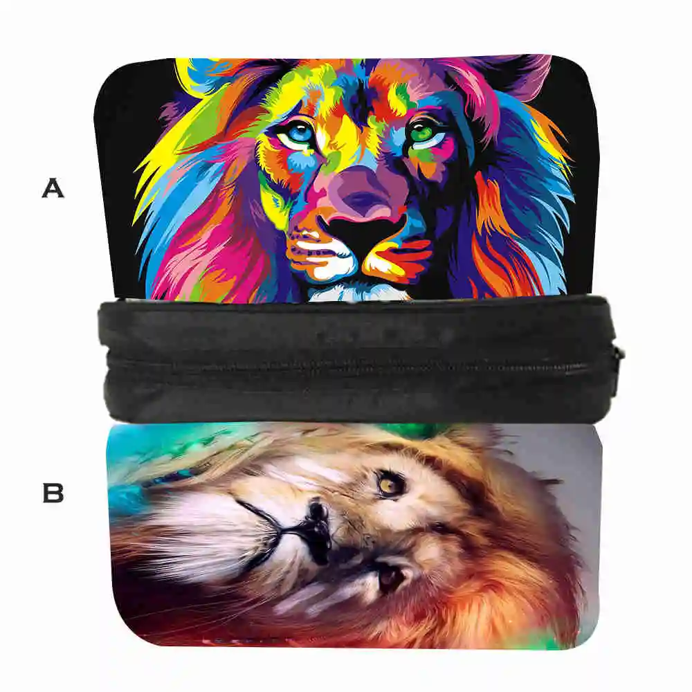 Lion Pattern Custom Printing Anime Animal Cosmetic Cases Galaxy Space Stationery Organizer Storage Bag Case Pencil Holder Bags
Lion Pattern Custom Printing Anime Animal Cosmetic Cases Galaxy Space Stationery Organizer Storage Bag Case Pencil Holder Bags
