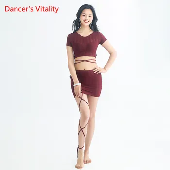 New Arrival Cheap Women 2 Piece Set Practical Dance Wear short Sleeve Belly Top Short Skirt Outfit Dancer S M L
New Arrival Cheap Women 2 Piece Set Practical Dance Wear short Sleeve Belly Top Short Skirt Outfit Dancer S M L