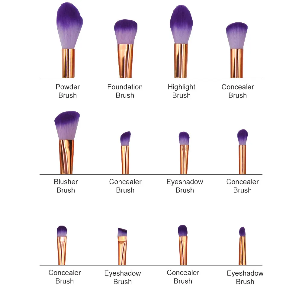 12-PCS-Unicorn-Diamond-Brush-Makeup-Brush-Set-Nylon-Hair-Eyebrow-Eyeshadow-Powder-Brush-Glitter-Brushes (4)