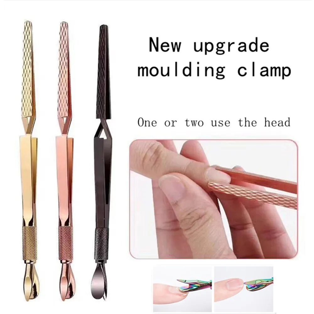 Dual-end Nail Art Shaping Tweezers Nail Cuticle Remover Multi-Function Clip UV Gel Acrylic C Curve Nipper Picking Manicure Tool
Dual-end Nail Art Shaping Tweezers Nail Cuticle Remover Multi-Function Clip UV Gel Acrylic C Curve Nipper Picking Manicure Tool