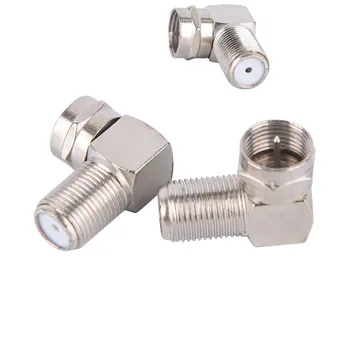2pcs Male to Female 90 Degree Right Angle TV Aerial Antenna Plug Connector Adapter Plug To Socket Coax Cable F-Type
2pcs Male to Female 90 Degree Right Angle TV Aerial Antenna Plug Connector Adapter Plug To Socket Coax Cable F-Type