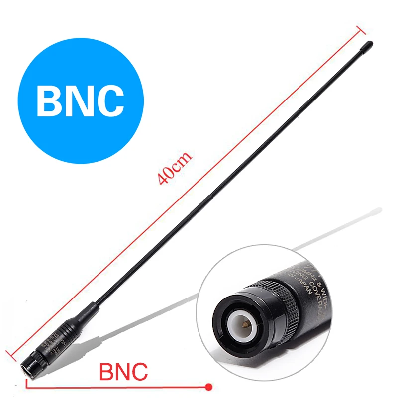 Diamond RH-771 BNC Dual Band VHF/UHF 144MHz/430MHz RH771 Soft Flexible Antenna for YAESU ICOM Kenwood Walkie Talkie Ham CB Radio
Diamond RH-771 BNC Dual Band VHF/UHF 144MHz/430MHz RH771 Soft Flexible Antenna for YAESU ICOM Kenwood Walkie Talkie Ham CB Radio