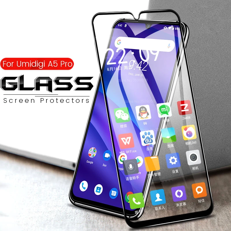 9H Screen Protector Tempered Glass For UMIDIGI A5 Pro Global Version 6.3'' Protective Glass On The UMI A 5 Pro A5Pro Cover Film
9H Screen Protector Tempered Glass For UMIDIGI A5 Pro Global Version 6.3'' Protective Glass On The UMI A 5 Pro A5Pro Cover Film