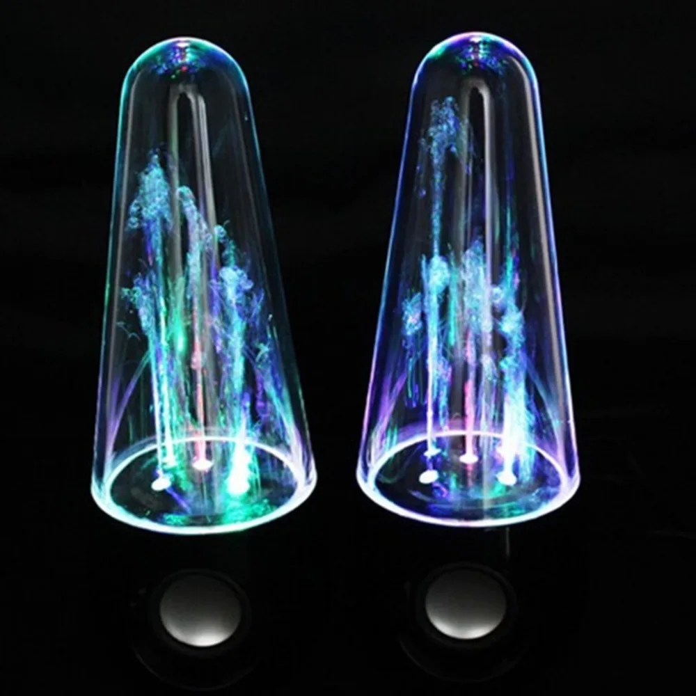 Dancing Water Speaker with Led Lights Music Fountain Spray Neon Sprinkler Tumbler Speakers Portable for Computer Speakers
Dancing Water Speaker with Led Lights Music Fountain Spray Neon Sprinkler Tumbler Speakers Portable for Computer Speakers