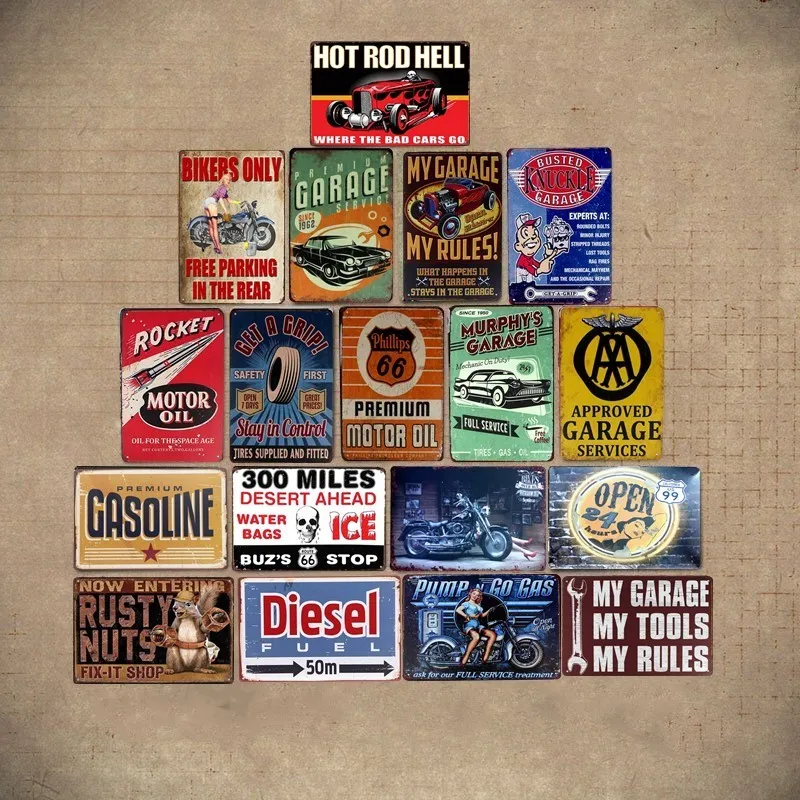 Motor Oil Style Retro Tin Sign Art Painting Bar Pub Garage Store Hotel House Wall Decor Metal Poster
Motor Oil Style Retro Tin Sign Art Painting Bar Pub Garage Store Hotel House Wall Decor Metal Poster