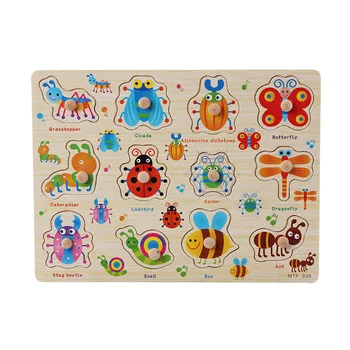 Baby Toys Puzzle Hand Grab Board Set Educational Wooden Toys For Children Montessori Animal Fruit Vegetables Puzzle CL0146H
Baby Toys Puzzle Hand Grab Board Set Educational Wooden Toys For Children Montessori Animal Fruit Vegetables Puzzle CL0146H