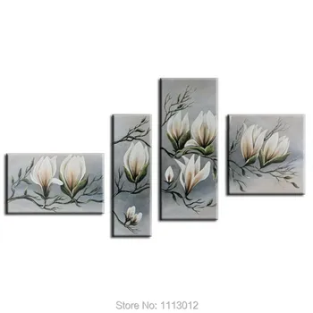 Hand Painted Hot White Camellia Flowers Oil Painting On Canvas 4 Pcs Sets Abstract Home Modern Wall Art Decor For Living Room
Hand Painted Hot White Camellia Flowers Oil Painting On Canvas 4 Pcs Sets Abstract Home Modern Wall Art Decor For Living Room