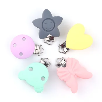 DHl 500pcs Carton Shaped Pacifier Clips Silicone Bead Teether teething Accessories Pacifier Holder Nipple Clasps Toy
DHl 500pcs Carton Shaped Pacifier Clips Silicone Bead Teether teething Accessories Pacifier Holder Nipple Clasps Toy