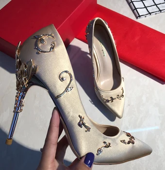 FOMOLAYIME Shoes Women 2019 High Heel Stiletto Pointed Bride Wedding Shoes Wedding Shoes
FOMOLAYIME Shoes Women 2019 High Heel Stiletto Pointed Bride Wedding Shoes Wedding Shoes