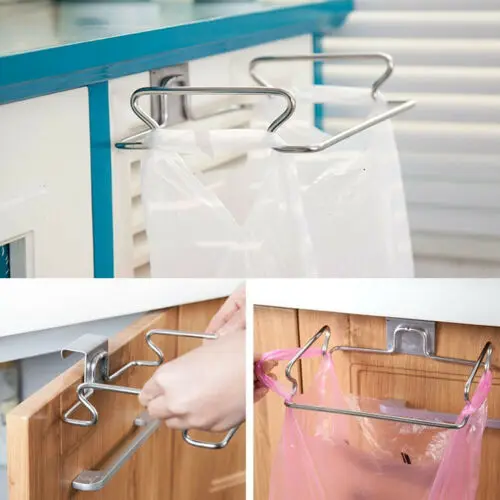 Garbage Bag Holder Metal Kitchen Waste Carrier Bin Bags Holders Hanging Hook Rubbish Reuse Garbage Bracket Stand Rack
Garbage Bag Holder Metal Kitchen Waste Carrier Bin Bags Holders Hanging Hook Rubbish Reuse Garbage Bracket Stand Rack