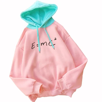Sudadera Mujer 2018 Kawaii Letter Print Hoodies Women Fleece Loose Casual Harajuku Splicing Sweatshirt Cute Long Sleeve Pullover
Sudadera Mujer 2018 Kawaii Letter Print Hoodies Women Fleece Loose Casual Harajuku Splicing Sweatshirt Cute Long Sleeve Pullover
