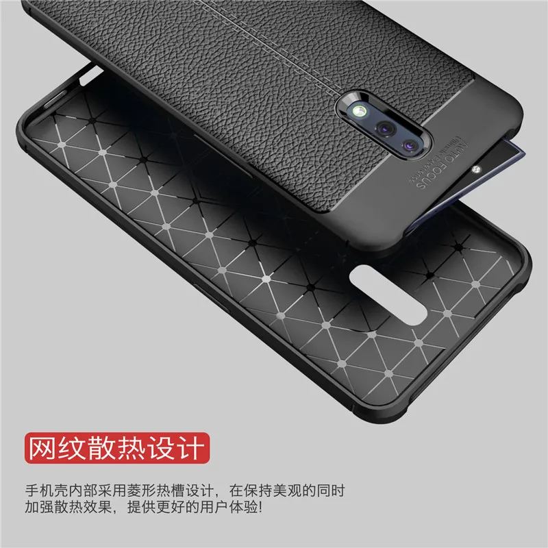 Чехол для OPPO Reno чехол WolfRule мягкий силиконовый бампер защитный задний телефона Funda