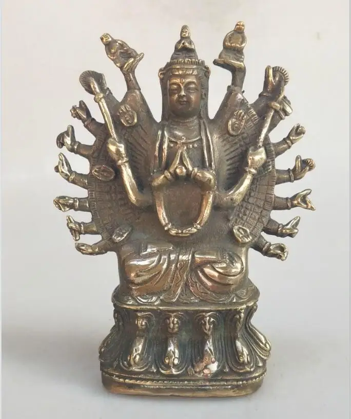 Avalokitesvara Buddha brass statue Chinese hand-made Buddha sculpture home metal crafts Buddhism Feng Shui Decoration
Avalokitesvara Buddha brass statue Chinese hand-made Buddha sculpture home metal crafts Buddhism Feng Shui Decoration