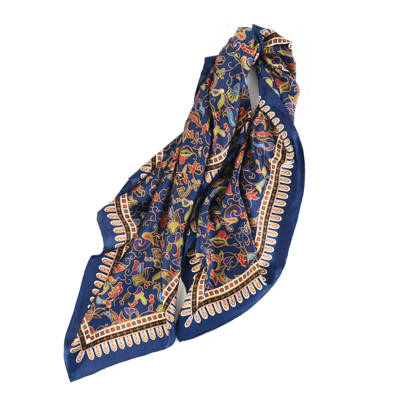 High Style Large Square 100% Pure Silk Scarf Shawl for Women's Fashion Scarves Hand Rolled Edges 108*108cm
High Style Large Square 100% Pure Silk Scarf Shawl for Women's Fashion Scarves Hand Rolled Edges 108*108cm