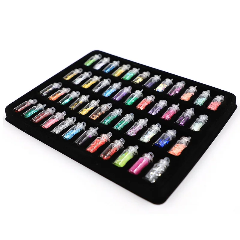48pcs/lot Colorful Slime Shell Powder Manicure Toy Children Diy Party Dress up Cosplay Finnger Decoration Jouet Birthday G
48pcs/lot Colorful Slime Shell Powder Manicure Toy Children Diy Party Dress up Cosplay Finnger Decoration Jouet Birthday G