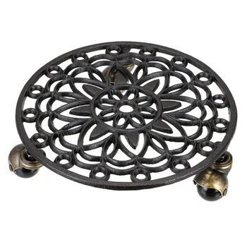 Cast Iron Plant Pallet Caddy Plant Pot With Heavy Duty Wheels Round Flower Pot Planter Trolley Casters Rolling Tray Coaster Mo
Cast Iron Plant Pallet Caddy Plant Pot With Heavy Duty Wheels Round Flower Pot Planter Trolley Casters Rolling Tray Coaster Mo