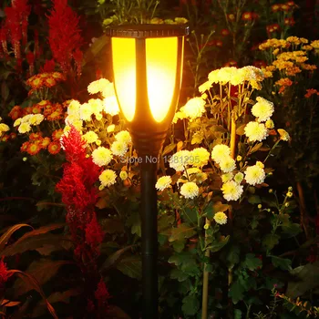 Solar powered LED Flame Lamp Waterproof Lawn Flame Flickering Torch Light Outdoor Solar Garden lantern decoration Flower Light
Solar powered LED Flame Lamp Waterproof Lawn Flame Flickering Torch Light Outdoor Solar Garden lantern decoration Flower Light