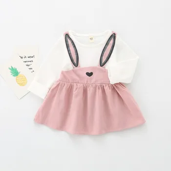 Baby Dress 2020 New Long Sleeve Spring Baby Girls Clothes O-neck One-Piece Newborn Princess Clothing Rabbit Ear Infant Costume
Baby Dress 2020 New Long Sleeve Spring Baby Girls Clothes O-neck One-Piece Newborn Princess Clothing Rabbit Ear Infant Costume