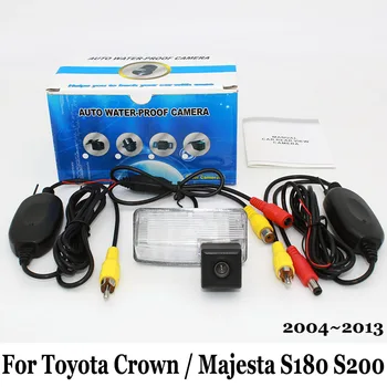 Rearview Camera For Toyota Crown / Majesta S180 S200 2004~2013 / RCA AUX Wire Or Wireless / HD Night Vision Car Parking Camera
Rearview Camera For Toyota Crown / Majesta S180 S200 2004~2013 / RCA AUX Wire Or Wireless / HD Night Vision Car Parking Camera