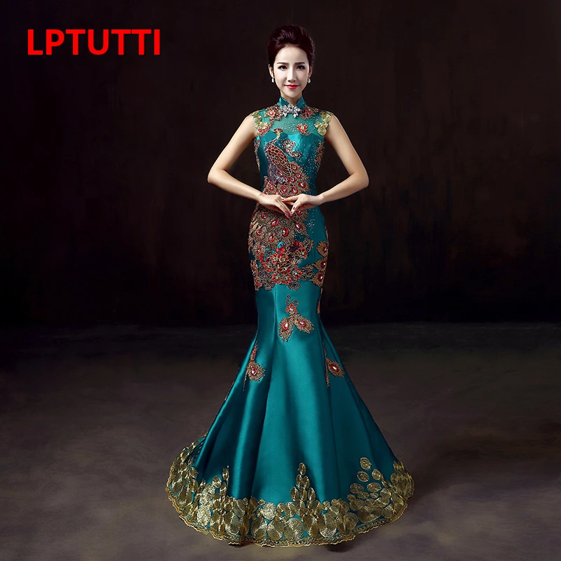 LPTUTTI China Wind Embroidery Crystal New For Women Elegant Date Ceremony Party Prom Gown Formal Gala Luxury Long Evening Dress
LPTUTTI China Wind Embroidery Crystal New For Women Elegant Date Ceremony Party Prom Gown Formal Gala Luxury Long Evening Dress