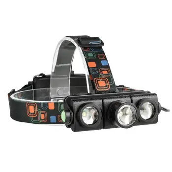 2018 Rechargeable 1*T6+2*XPE LED Headlamp Headlight Power Head Torch Flashlight 4-Mode 18650 For Outdoor Hiking Camping
2018 Rechargeable 1*T6+2*XPE LED Headlamp Headlight Power Head Torch Flashlight 4-Mode 18650 For Outdoor Hiking Camping