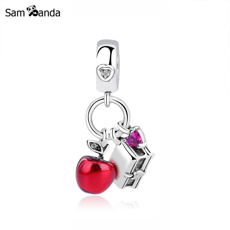 Original Charms Fit Pandora Bracelet 925 Sterling Silver Beads Princess's Apple And Heart Charm Women Diy Jewelry Making
Original Charms Fit Pandora Bracelet 925 Sterling Silver Beads Princess's Apple And Heart Charm Women Diy Jewelry Making