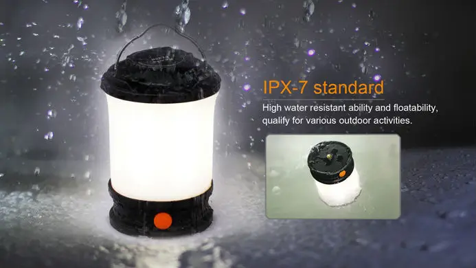 2016 New Fenix CL30R Camping Lantern MAX 650 Lumens Camp Lamp + 3 PCS 2600mAh 18650 Li-ion Battery
2016 New Fenix CL30R Camping Lantern MAX 650 Lumens Camp Lamp + 3 PCS 2600mAh 18650 Li-ion Battery