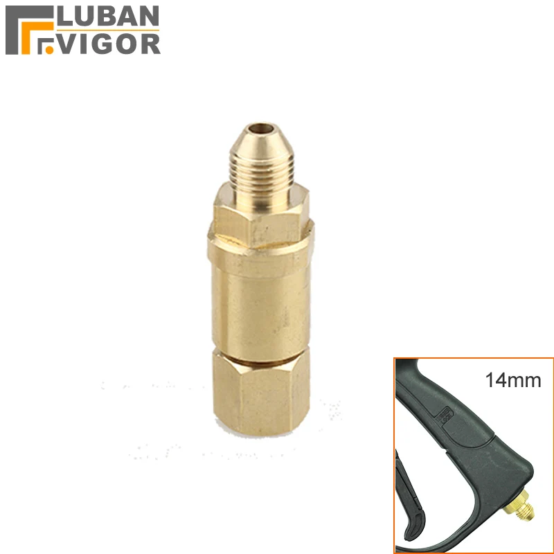 Pipe Fittings,Pressure washing gun Rotary joint,adapter connector,14mm/18mmanti-wrap / universal rotating joint
Pipe Fittings,Pressure washing gun Rotary joint,adapter connector,14mm/18mmanti-wrap / universal rotating joint