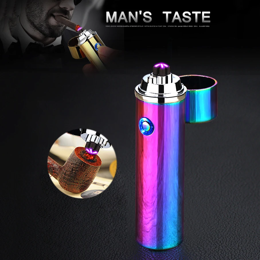 Rechargeable Double Pulse Arc Lighter USB Windproof Electronic Cigarette Lighters Electric Smoking Pipe Cigar Cigarettes Lighter
Rechargeable Double Pulse Arc Lighter USB Windproof Electronic Cigarette Lighters Electric Smoking Pipe Cigar Cigarettes Lighter