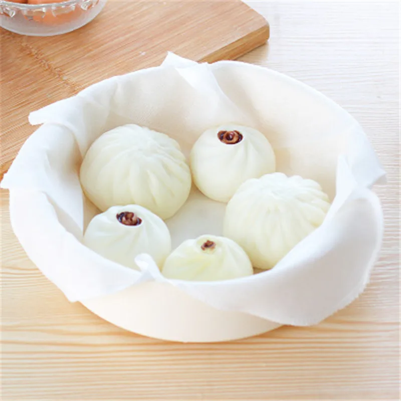 Cotton Non-stick Steamer Mat Round Steamed Cloth Steamed Buns Filter Cloth Kitchen Supplies Cooking Kitchen Accessories
Cotton Non-stick Steamer Mat Round Steamed Cloth Steamed Buns Filter Cloth Kitchen Supplies Cooking Kitchen Accessories