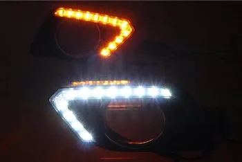 Daytime running light For Nissan X-Trail fog lamp,with yellow turn signals top quality super bright
Daytime running light For Nissan X-Trail fog lamp,with yellow turn signals top quality super bright