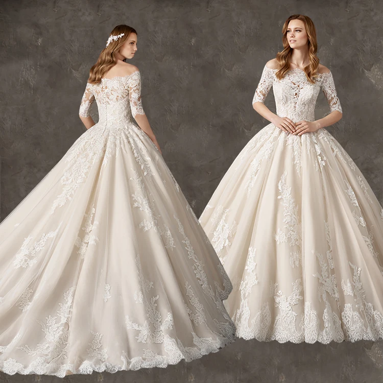 Fansmile 2019 Robe De Mariage Princess White Ball Gown Wedding Dresses Vestido De Noiva Plus Size Custom Wedding Gowns FSM-571T
Fansmile 2019 Robe De Mariage Princess White Ball Gown Wedding Dresses Vestido De Noiva Plus Size Custom Wedding Gowns FSM-571T