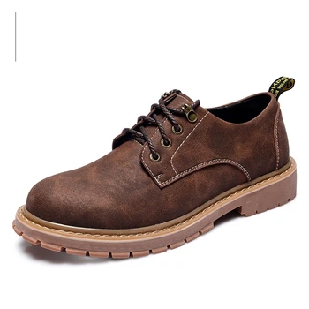 Nice 6221-2 Spring Autumn New Solid Color Square Heel Men Casual Shoes Fashion Classic Low Top Lace Up Man Martin Shoes
Nice 6221-2 Spring Autumn New Solid Color Square Heel Men Casual Shoes Fashion Classic Low Top Lace Up Man Martin Shoes