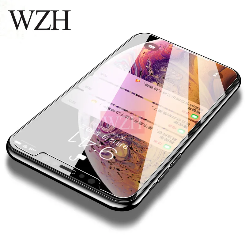 Стекло на iPhone XS Max XR 6 7 8 plus 2.5D изогнутая защитная пленка из закаленного стекла для