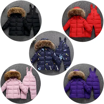 2019 New 2Pcs Winter Baby Thick Down Jacket Suit Children With Hood Removable Fur Collar Adjustable Strap Warm Winter Clothing
2019 New 2Pcs Winter Baby Thick Down Jacket Suit Children With Hood Removable Fur Collar Adjustable Strap Warm Winter Clothing